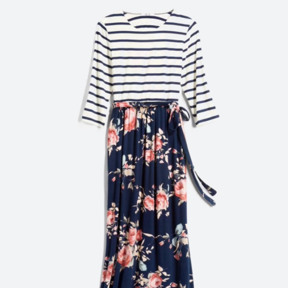 Lux & Co 2fr Knit Maxi Dress